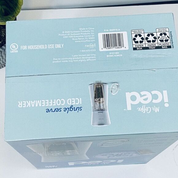 *SOLD OUT* Mr. Coffee Iced Coffee Maker with Reusable Tumbler and Coffee Filter - Picture 4 of 7